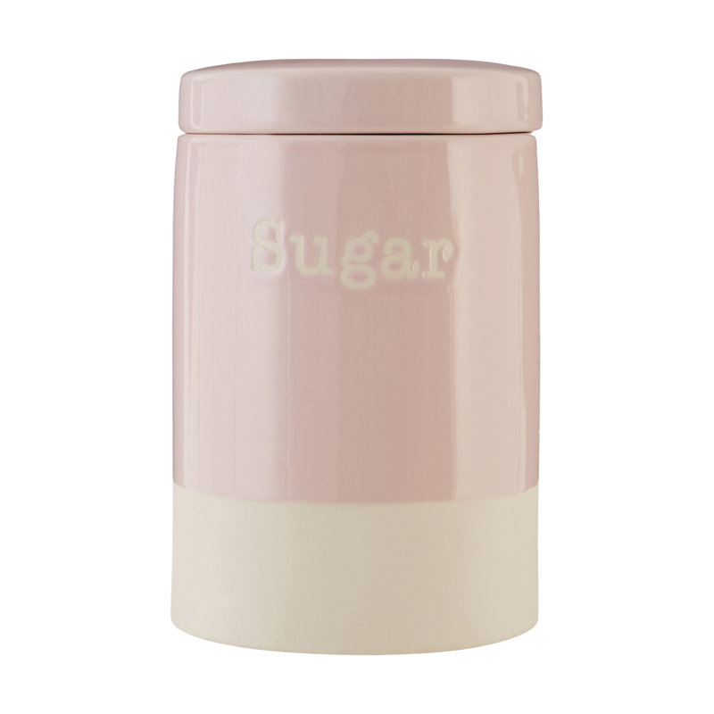 Stoneware Jar, Pink