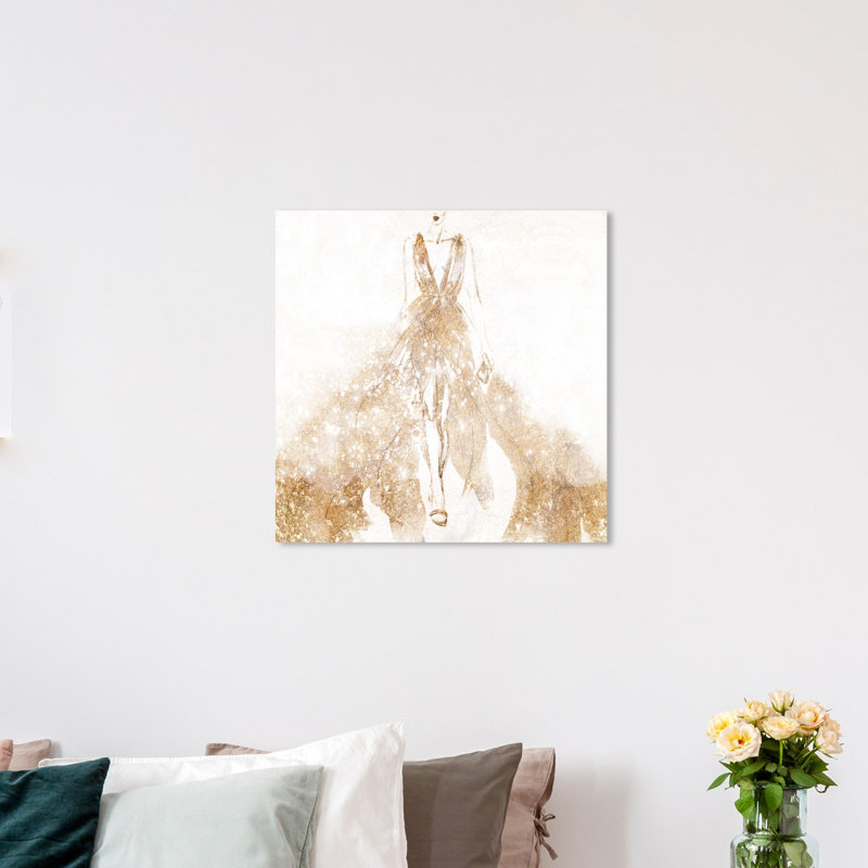 Night For Stars Glam - impression sur toile, H 20 po x l 20 po