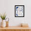 «Paper Sculpture Abstract» par Little Dean, reproduction d'art encadrée sur bois-100477742-100477741