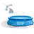 Plastic Round Inflatable Pool 30'' H x 120'' W x 120'' L