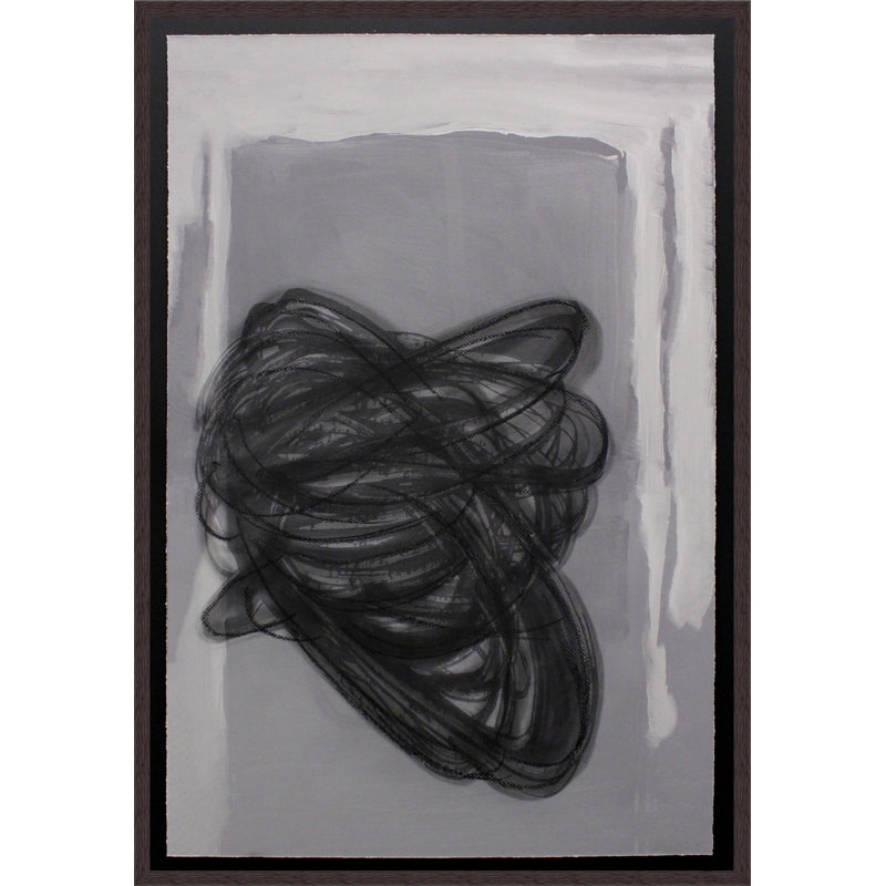 Mouvement sur toile, impression encadrée de 2 pi