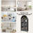 Metal Kitchen Pantry With Adjustable Shelfs & Drawer