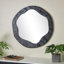Miroir mural en bois