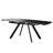 Homeira Extendable Metal Base Dining Table-942888328