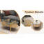 Table basse ovale en verre au design moderne, longueur 41 x largeur 21 x hauteur 17 pouces, pour le salon, structure double couche avec fonction de rangement, verre transparent et panneau de fibres à densité moyenne brun-534451856