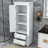 Freestanding Bathroom Cabinet, Tall Storage Cabinet with Two Drawers-417905522