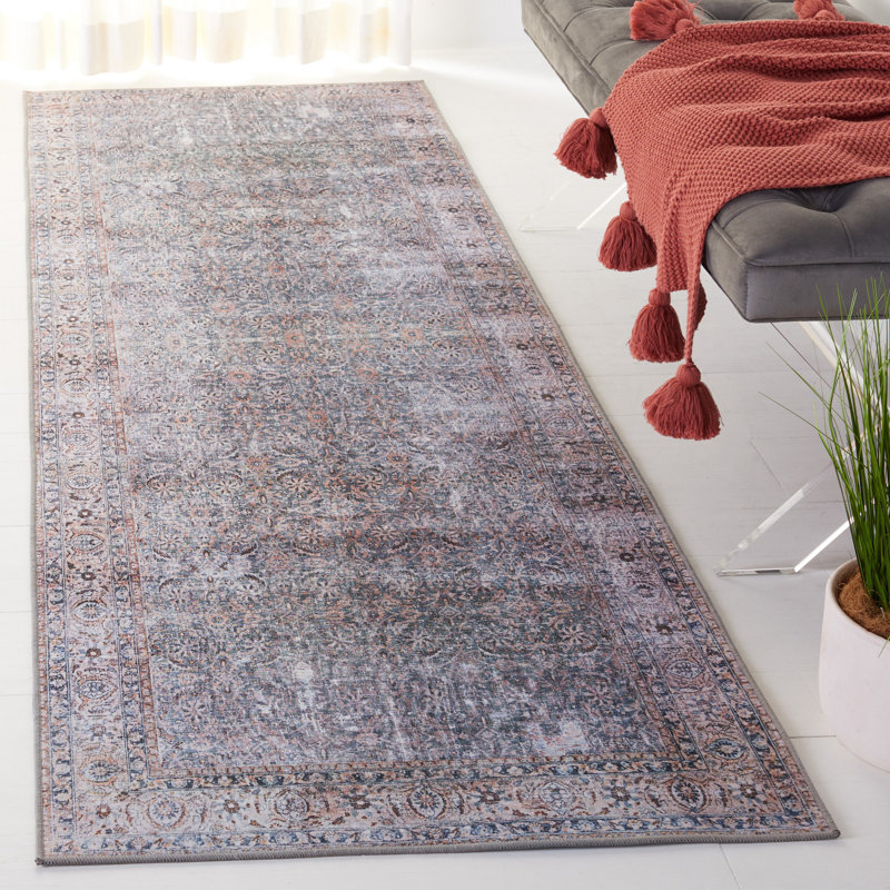 Kopervik Performance Machine Washable Oriental Rug, Runner 2'6" x 10'