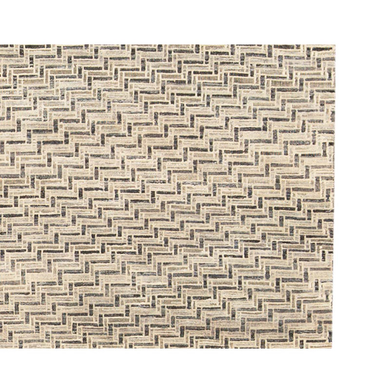 Chevron Area Rug in Black/Charcoal
