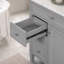 30" Bathroom Vanity With Top Sink, Modern Bathroom Storage Cabinet With 2 Drawers And A Tip-Out Drawer, Single Sink Bathroom Vanity-115688293
