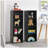 8-Tier Media Tower Rack With Adjustable Shelves, Multi-Functional Double-Decker Bookcase For Home Office, Durable And Space-Efficient Storage Solution-1439869195