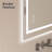 Dokes Frameless LED Vanity Wall Mirror Passed ETL-907539392