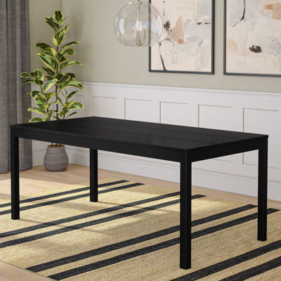 60" Solid Wood Rectangular Dining Table