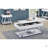 Sofa Table High Gloss Finish Chrome Frame Console Table Gorgeous Living Room Furniture