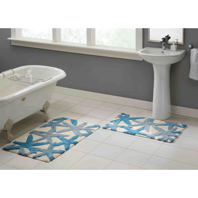 Sunbriar Cotton Blend Bath Rug