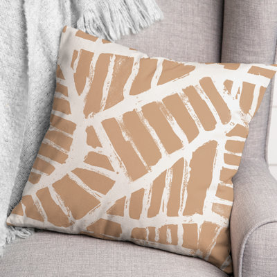 Coussin décoratif intérieur / extérieur à motif floral