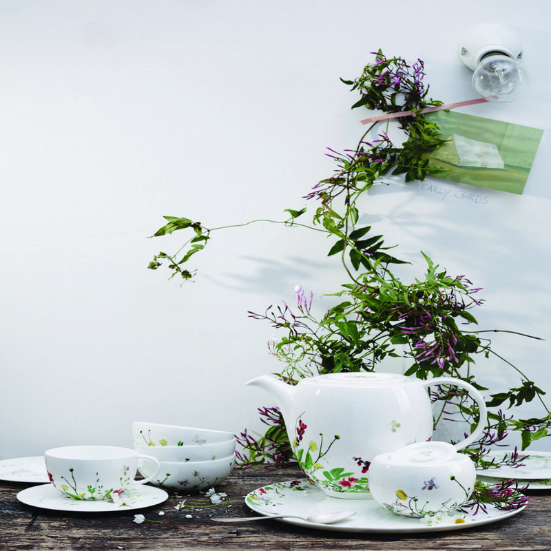 Brillance Fleurs Sauvages Bone China Teacup