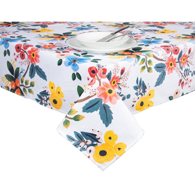 Excelsa Fiori Frida Tablecloth 140X240 Cm, 140cm W x 240cm L
