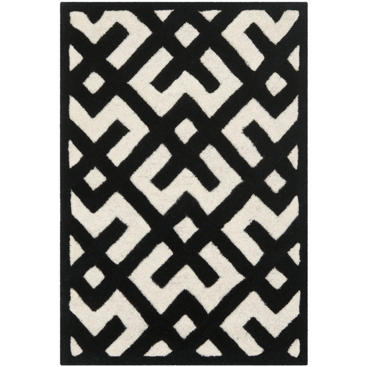 Teresita Hand Tufted Wool Geometric Rug