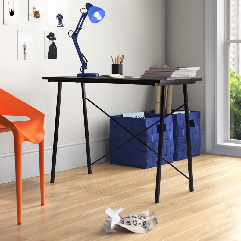 Metal Base Writing Desk