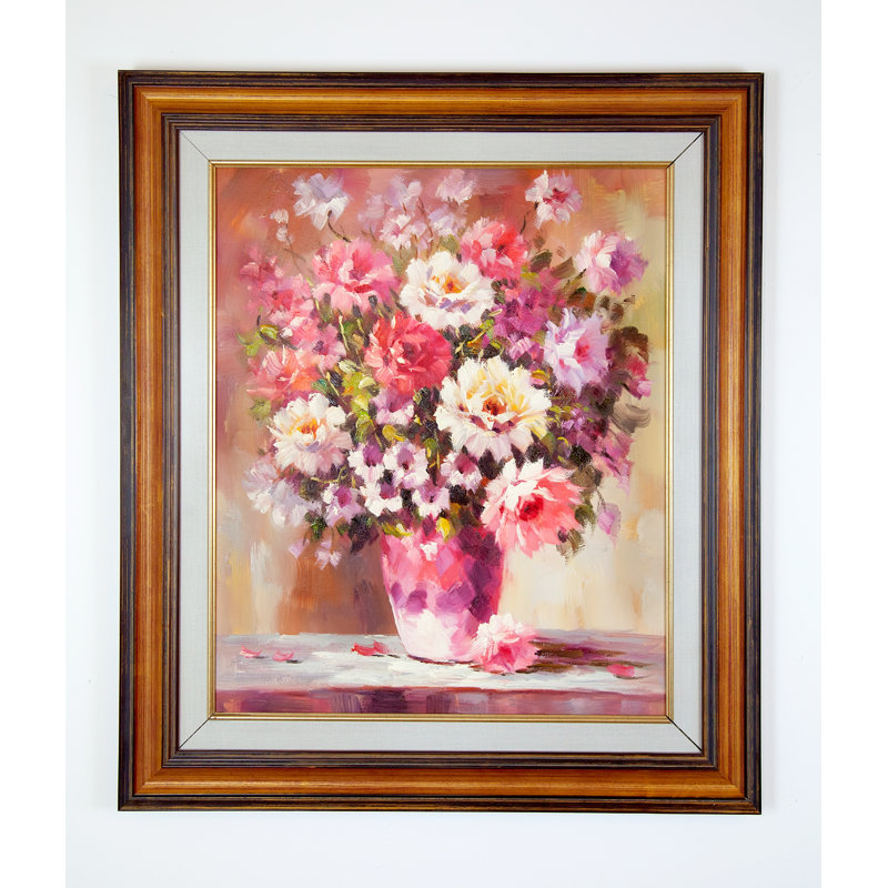 Spring Flowers In A Vase Print