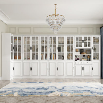 Large Capacity Corner Display Case Combination Cabinet