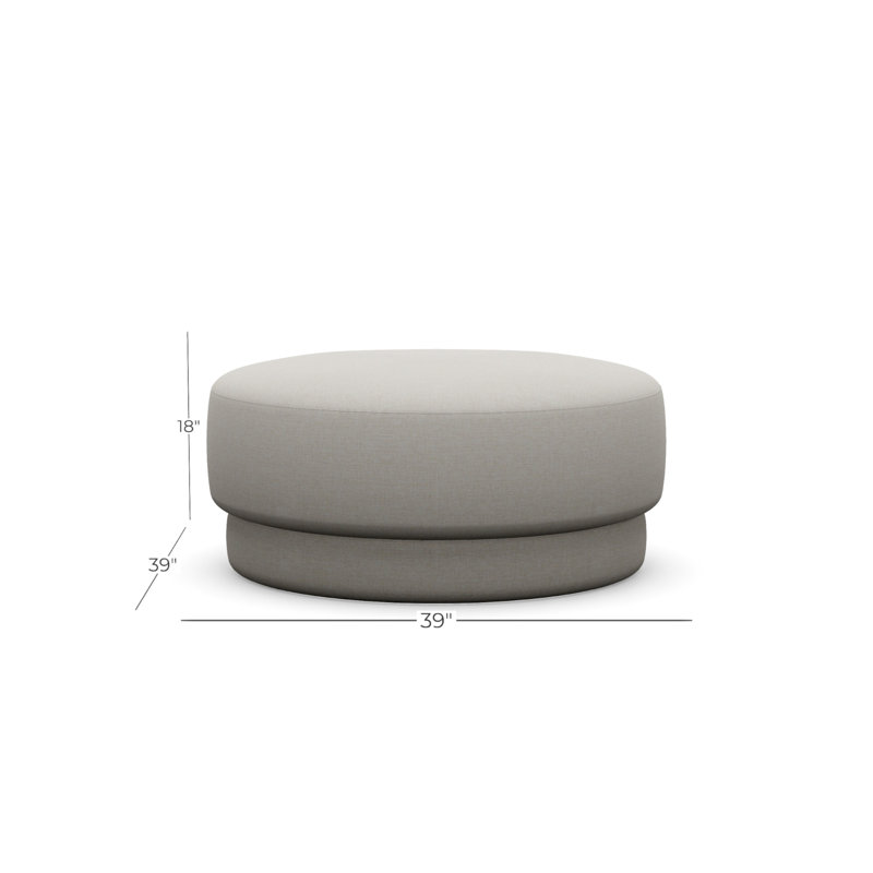 Cremini Large Ottoman, Grande 120910