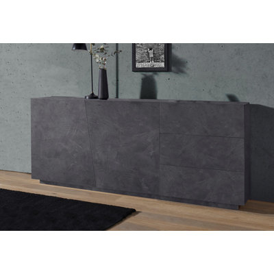 Bayonne 180 Cm Wide 3 Drawer Sideboard