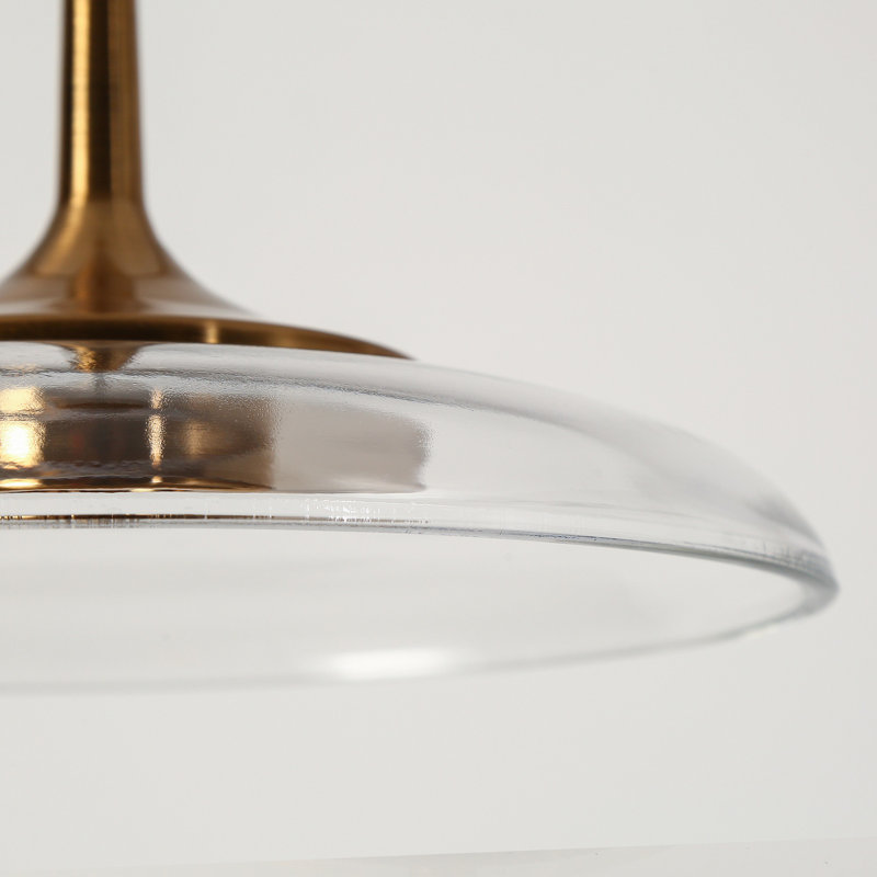 Luminaire suspendu de cuisine à DEL 1 lumière l 12,2 po Tinslie