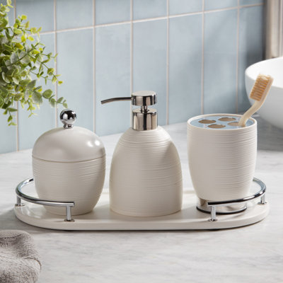 Ensemble d'accessoires de salle de bain Dubaï (garniture en acier inoxydable)