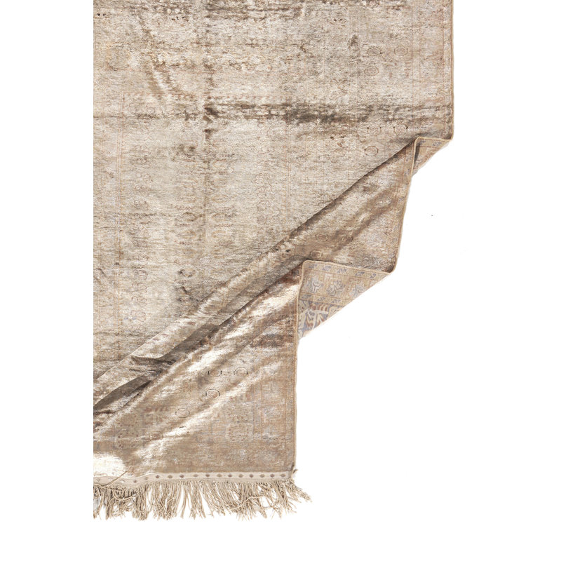 One-of-a-Kind 3'11 X 5'7 Hand Knotted Area Rug