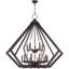 Lustre géométrique en métal 15 lumières Buckeys-22712118