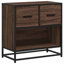 60cm W Metal Bedside Table-2140315959