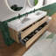 Meuble-lavabo mural avec surface solide et 4 tiroirs à fermeture en douceur-330642042-330642044-330642045
