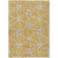Tapis intérieur / extérieur lavable à la machine Aleg ACN948 doré 1 pi 8 po x 2 pi 6 po-2084931584