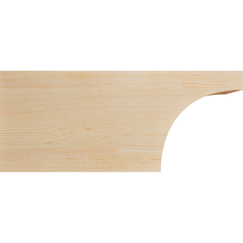 Queue de chevron lisse Huntington, Sapin de Douglas, H 10 po x l 3 1/2 po x L 24 po
