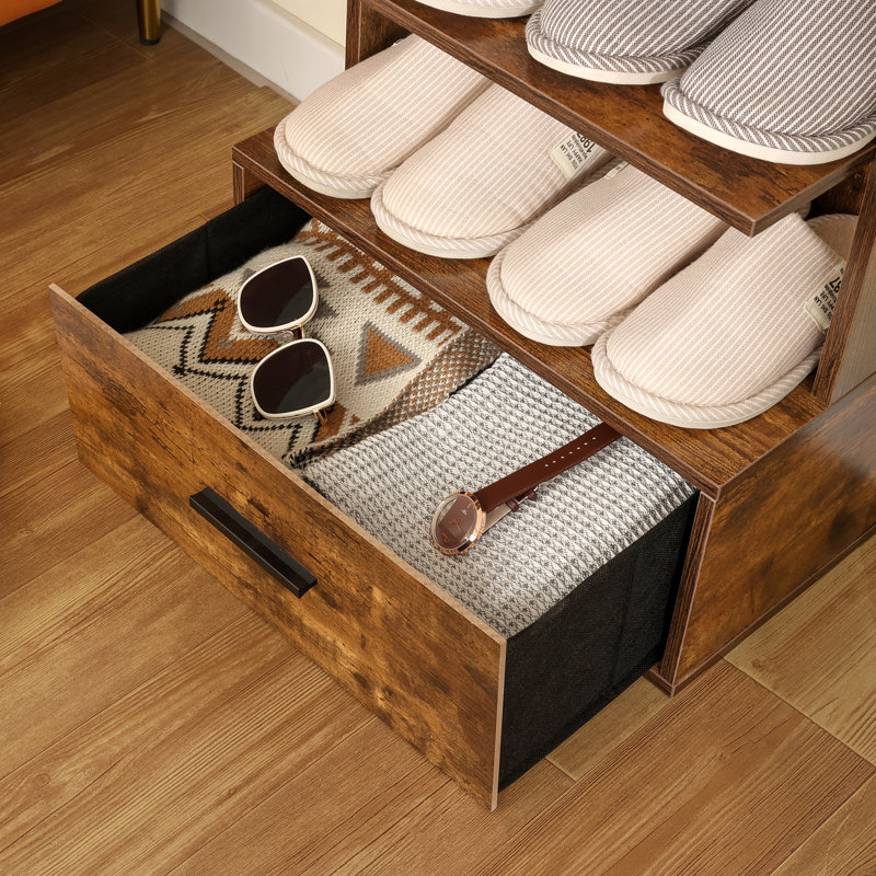 Range-chaussures Etherson, Brun rustique