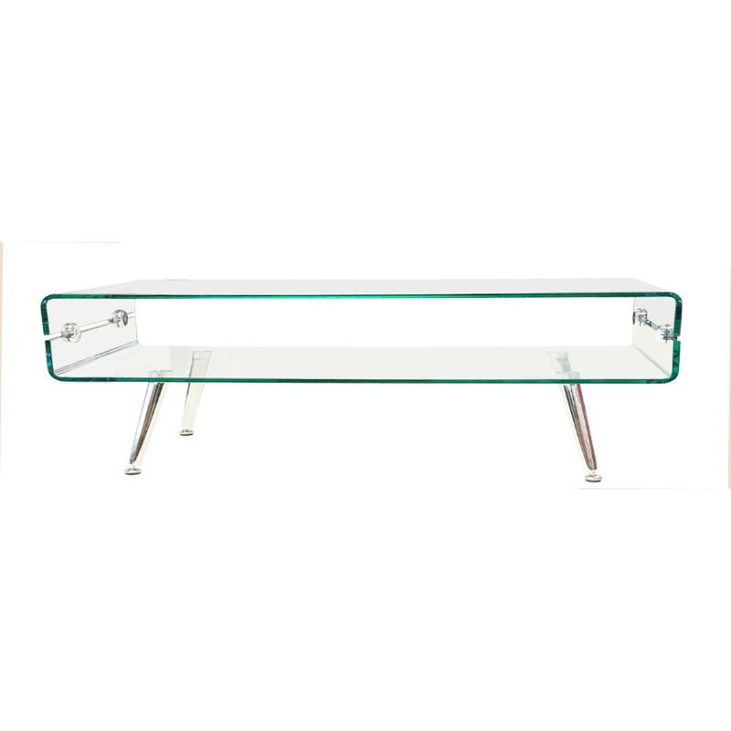 Table basse à 4 pieds avec rangement