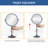 Afrina Metal Round Mirror-1397342406