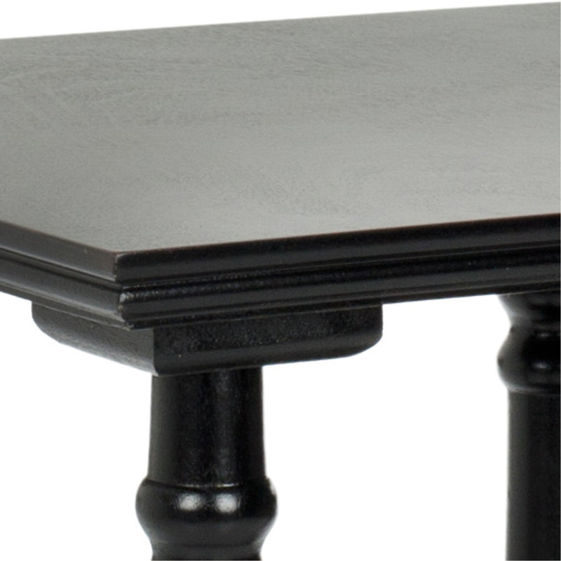 Table de bout Regan, Noir patiné