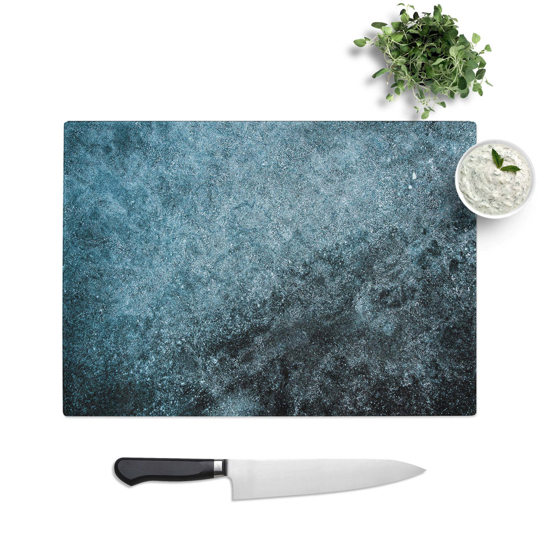 Tempered Glass Speckles of Midnight Chopping Board