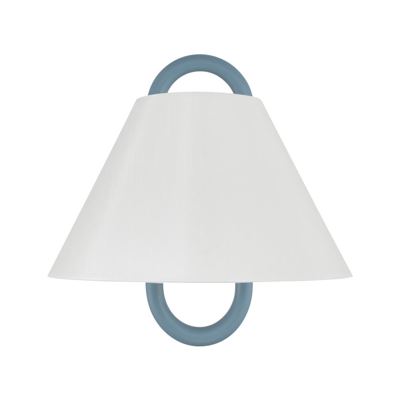 Alveston 11.75'' Vibrant Gold + Blue Sconce, Blue