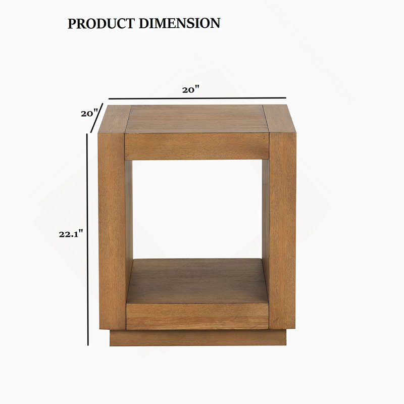 Table basse carrée