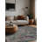Machine Washable Gray Area Rug-1004346443