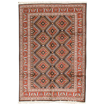 Hand Knotted Wool Area Rug