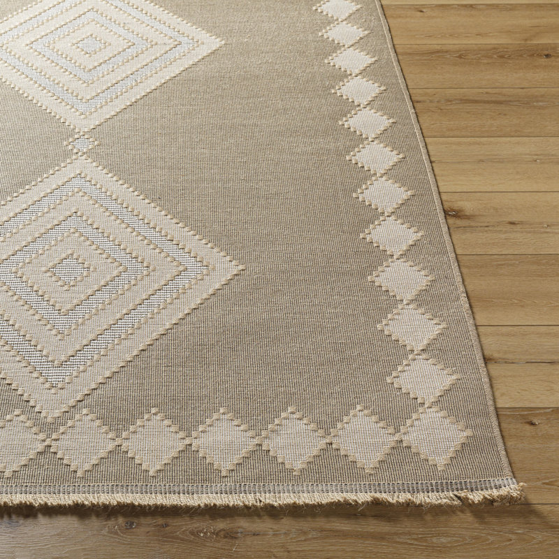 Tapis d'intérieur lavable à la machine Karyssa, Rectangle 6 pi 6 po x 9 pi