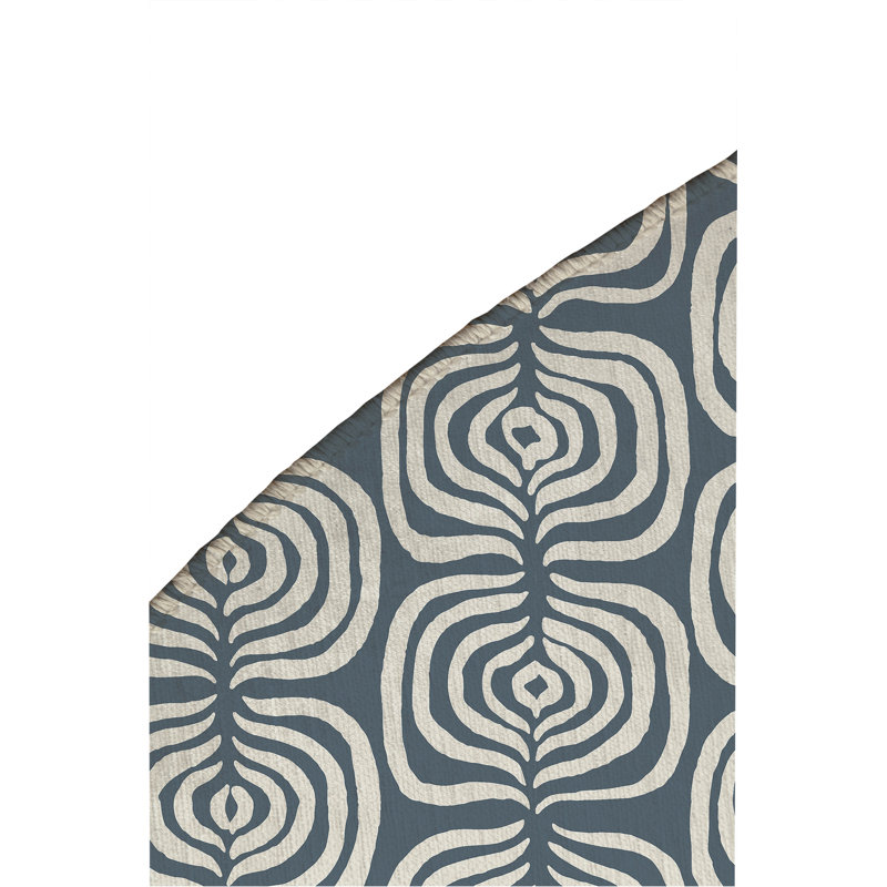 The Way Non-Slip Outdoor Rug, Round 5'