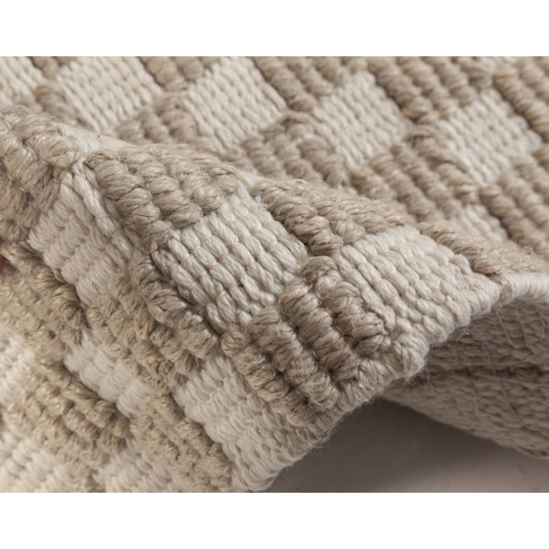 Modern One-of-a-Kind Rectangle 4'2" X 4'4" Flatweave Area Rug