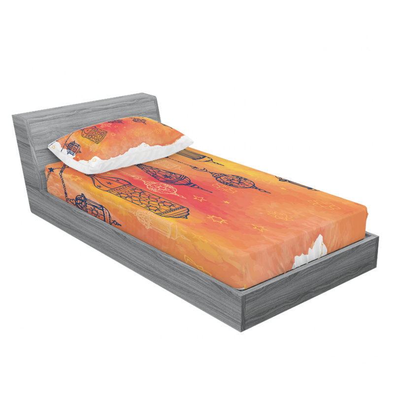 Microfiber Sheet Set, Twin XL Sheet Set with Fitted Sheet