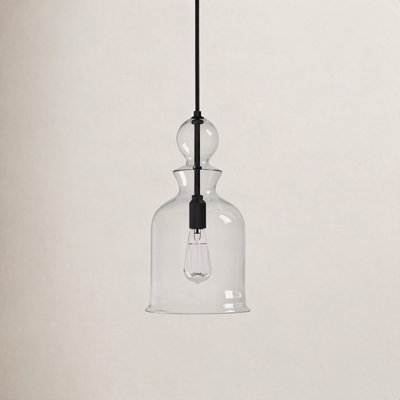 Tilman Single Light Glass Dimmable Pendant