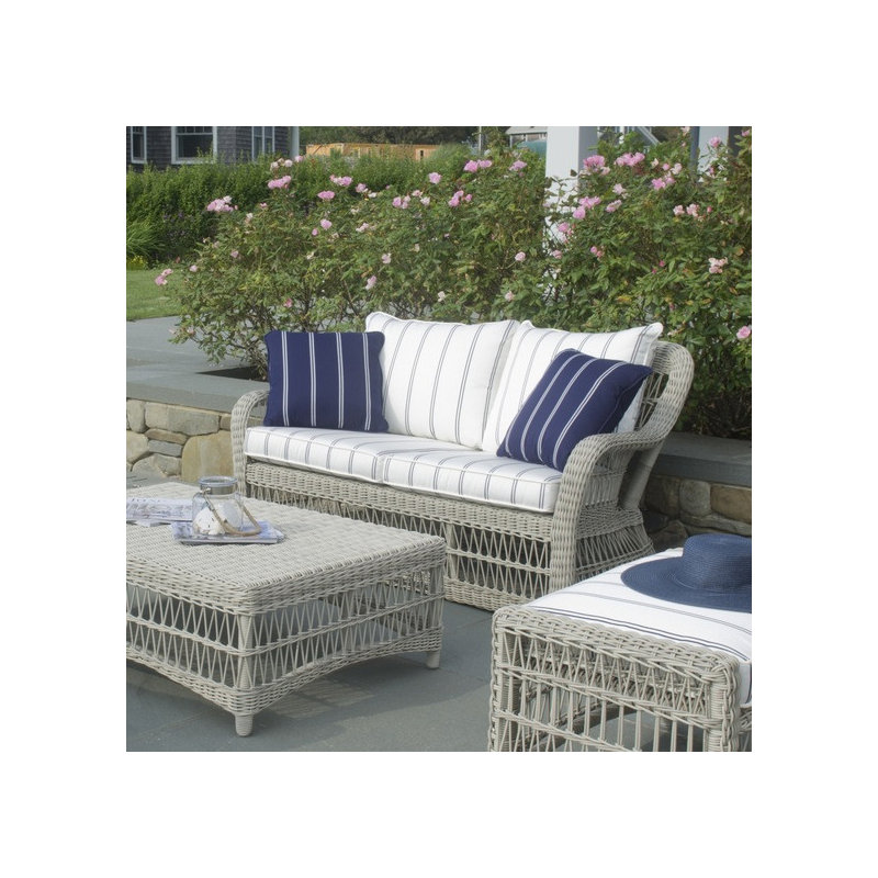 Southampton Outdoor 2 - Seat Loveseat, Ocean, Oyster